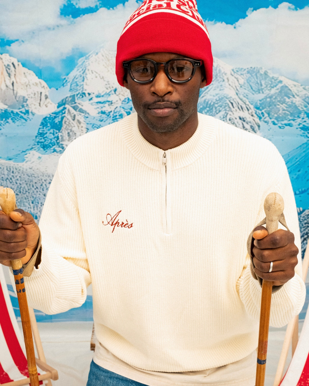 Après Ski - Jersey Half Zip