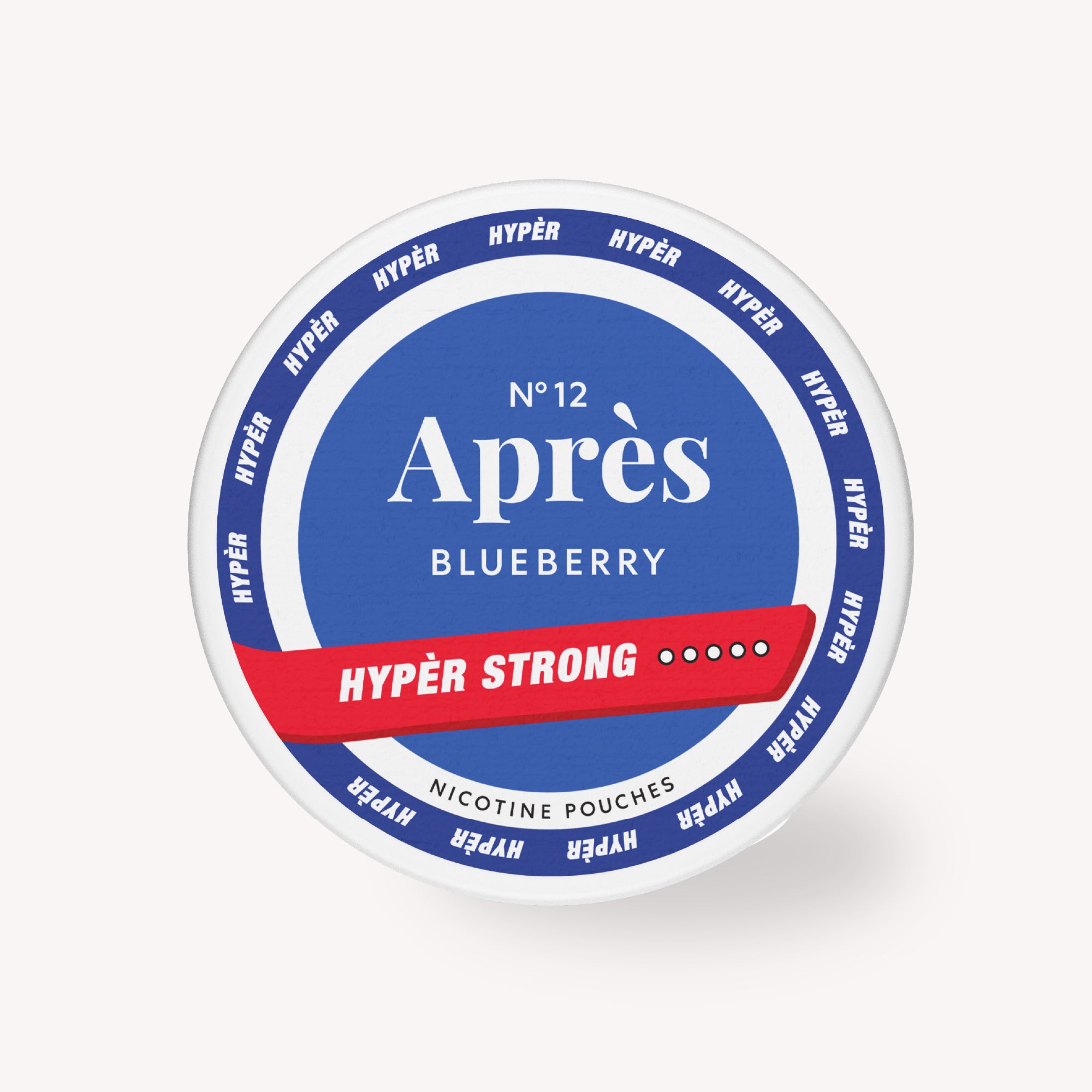 Après Blueberry Hypèr Strong nikotinpåsar