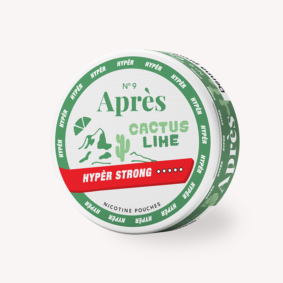 Après Cactus Lime Hypèr Strong nikotinpåsar