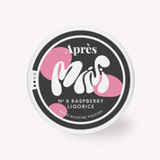 Après Raspberry Liquorice Mini nikotinpåsar