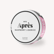 Après Raspberry Liquorice nikotinpåsar