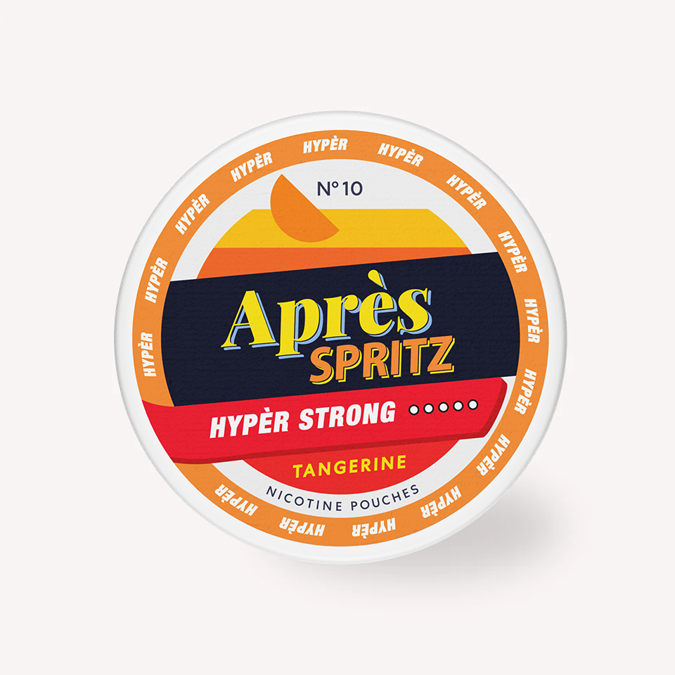 Après Tangerine Spritz Hypèr Strong nikotinpåsar