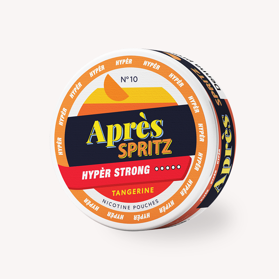 Après Tangerine Spritz Hypèr Strong nikotinpåsar