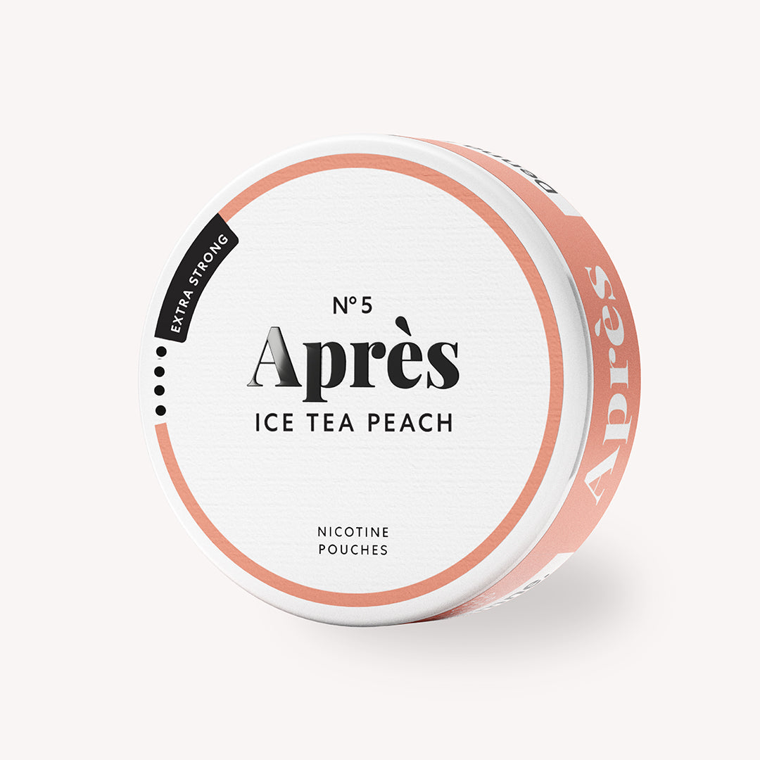Après Ice Tea Peach Extra Strong nikotinpåsar
