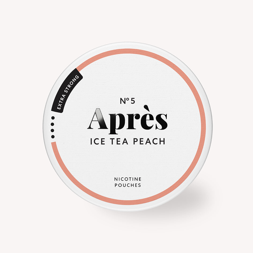 Après Ice Tea Peach Extra Strong nikotinpåsar
