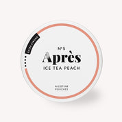 Après Ice Tea Peach Extra Strong nikotinpåsar