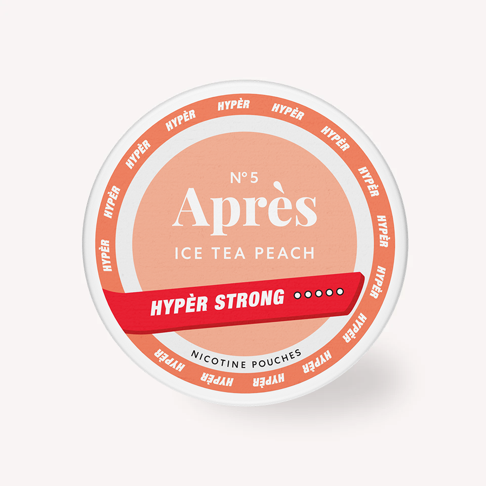 Après Ice Tea Peach Hypèr Strong nikotinpåsar
