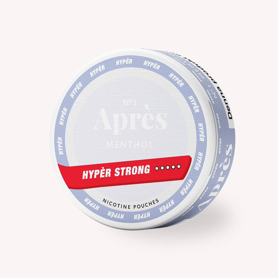 Après Menthol Hypèr Strong nikotinpåsar