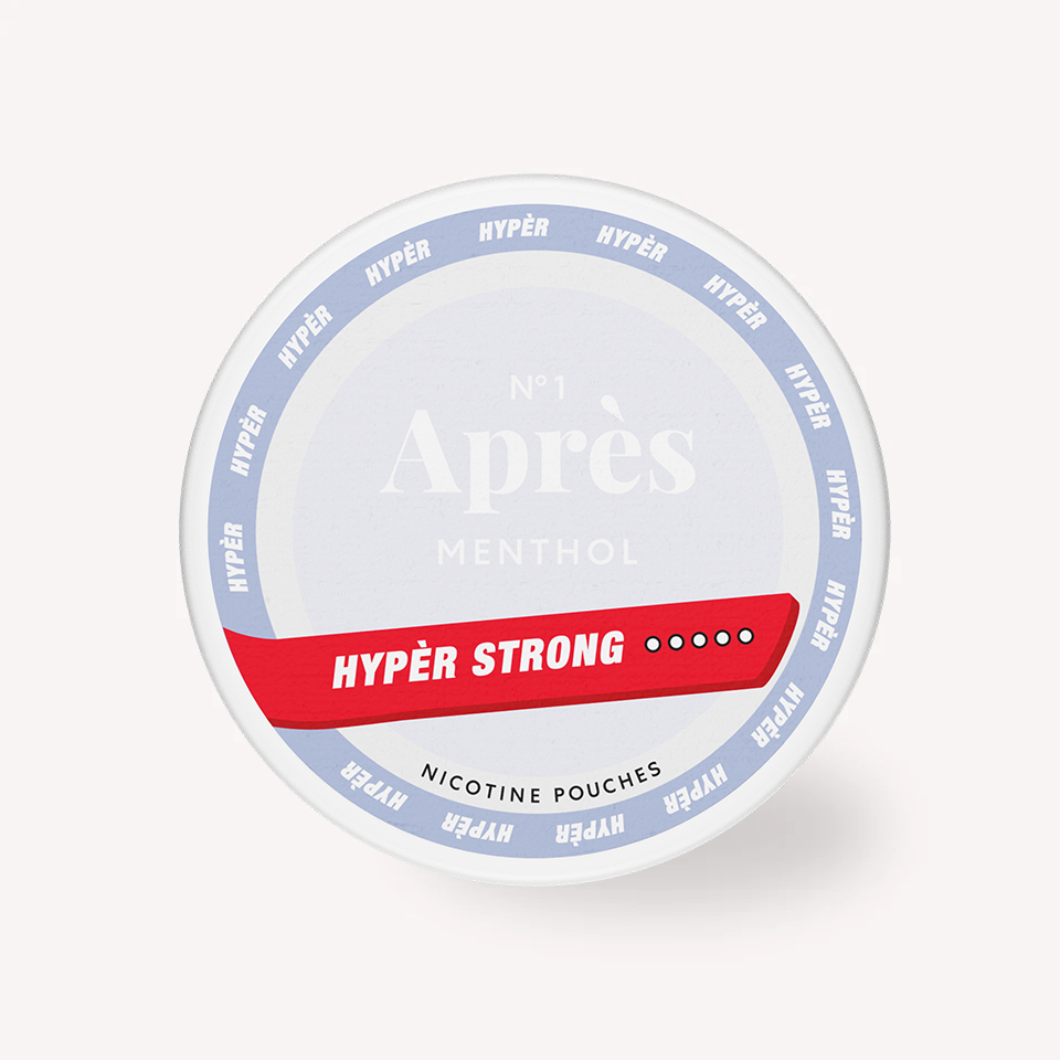 Après Menthol Hypèr Strong nikotinpåsar